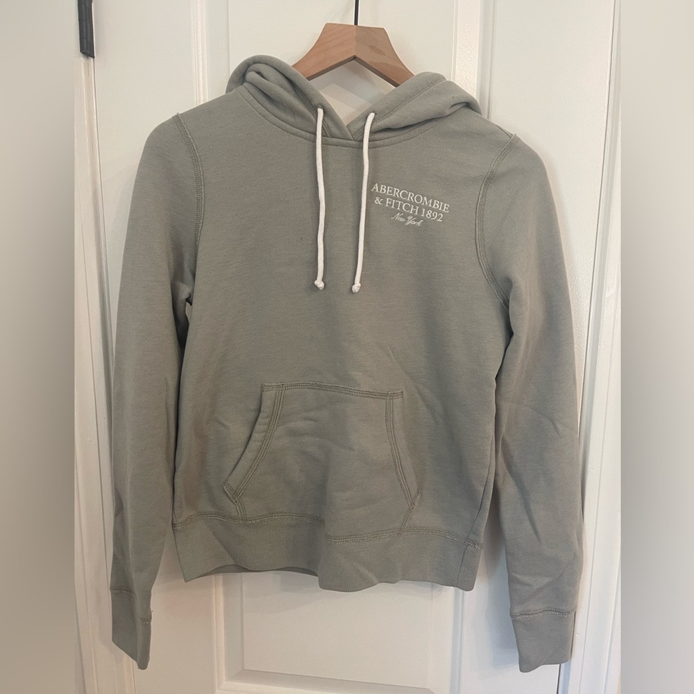 Abercrombie and Fitch hoodie, steel, XS